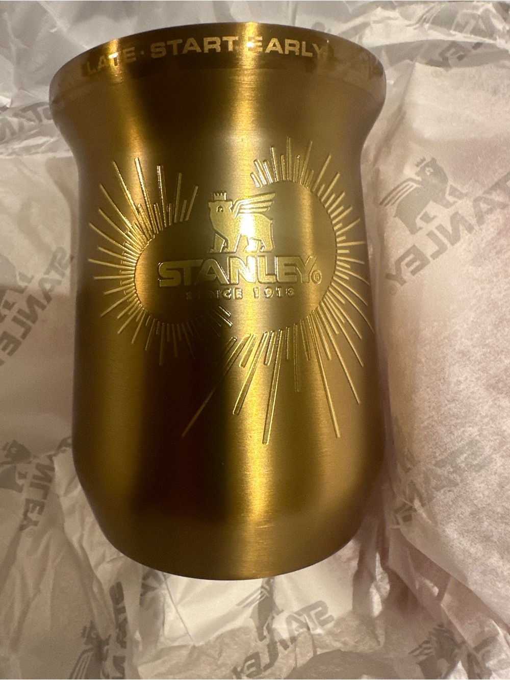 🏆MESSI LEGACY Stanley Gold Insulated Bottle and Matching Mate Cup SET - Picture 6 of 16